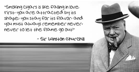 winston churchill quotes cigar