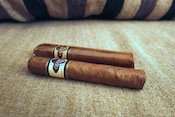 collection of cigars and tobacco products