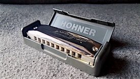 Harmonica Hohner Meisterklasse en G Métal