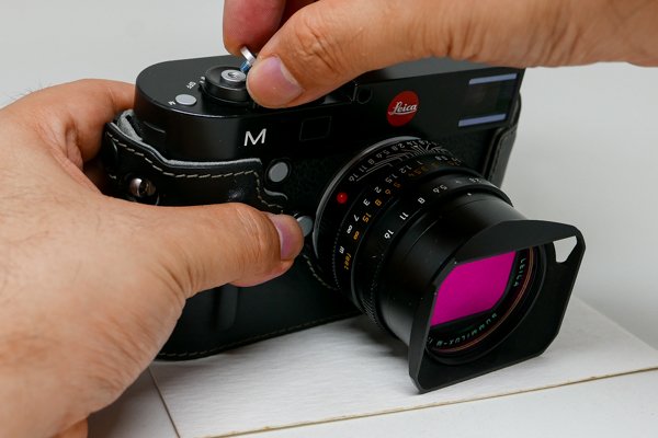 prevent soft shutter release button from falling off