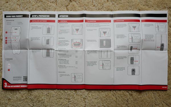 ozito stud detector