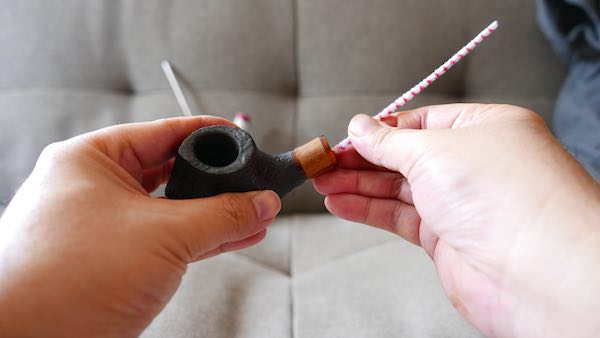 deep clean tobacco pipe