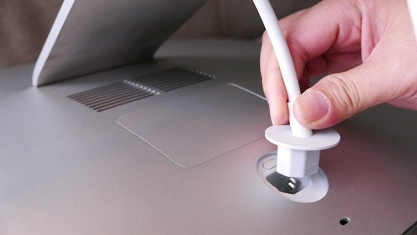 opening iMac