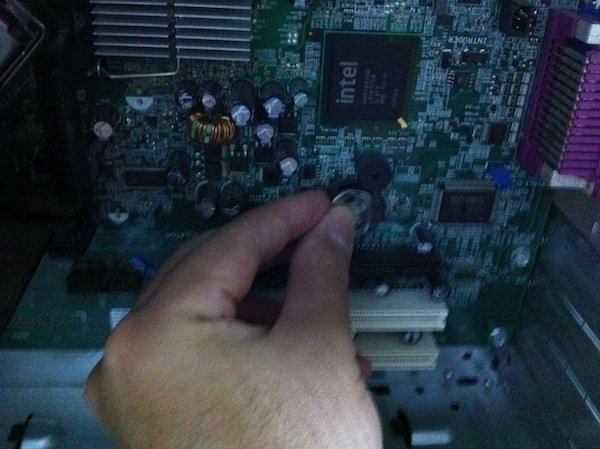 replacing pc motherboard battery