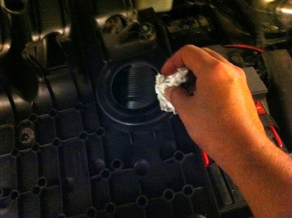 alfa romeo 147 engine top cleaning