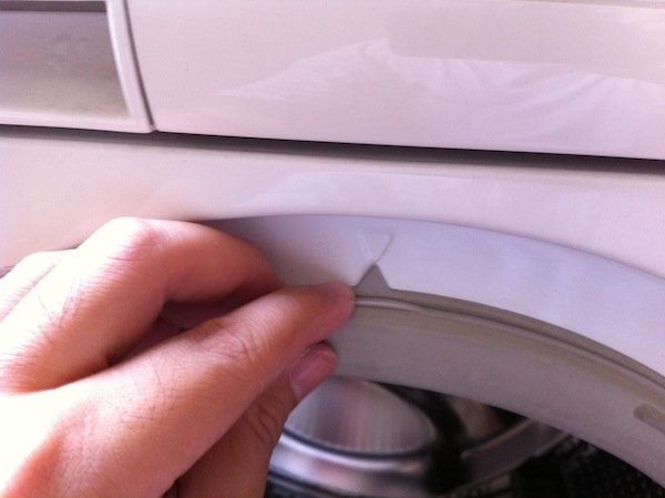 fixing a washing machine drum