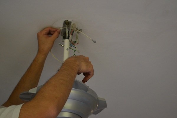 how to install a Panasonic ceiling fan