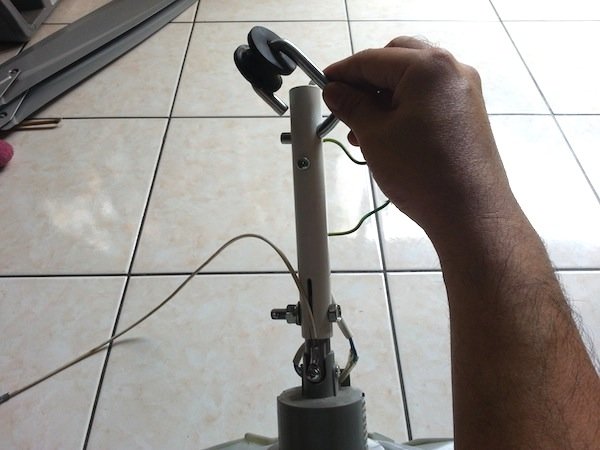 how to install a Panasonic ceiling fan