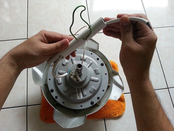 how to install a Panasonic ceiling fan